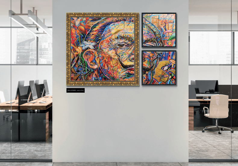 Affichage des tirages d'art Pixopolitan