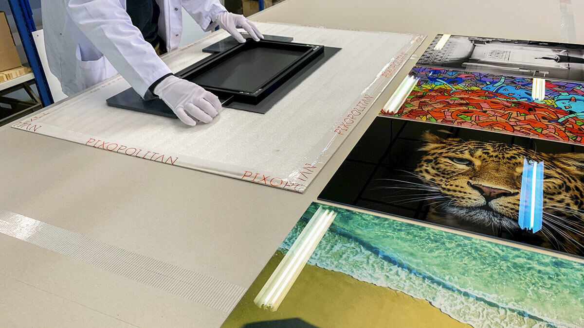 Fabrication des tirages Pixopolitan